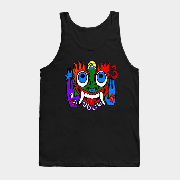 Aztec God Tank Top by imphavok